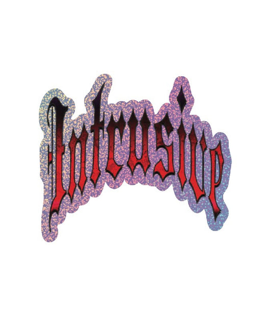 Intrusive Logo Sticker Glitter